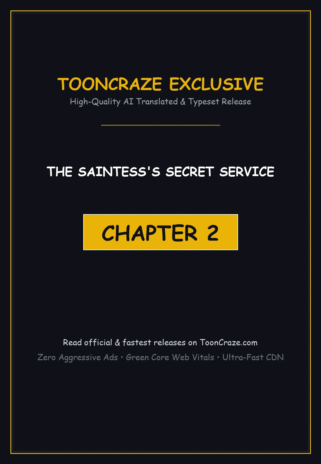 The Saintesss Secret Service Chapter 2 - Page 1