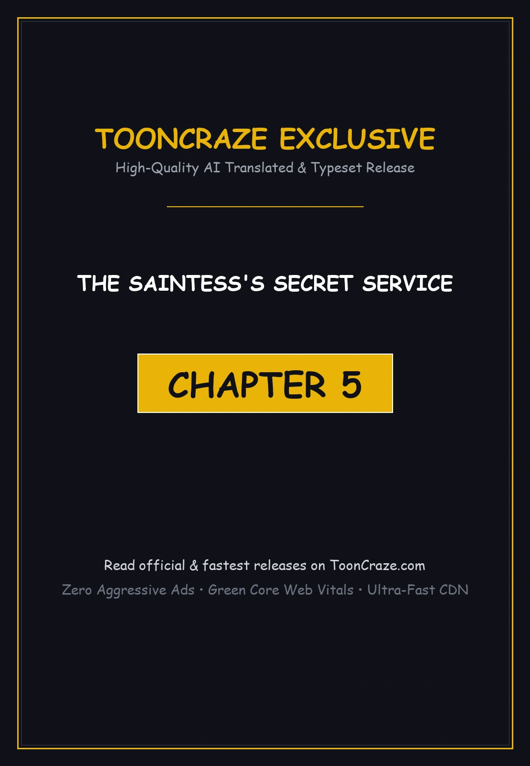 The Saintesss Secret Service Chapter 5 - Page 1