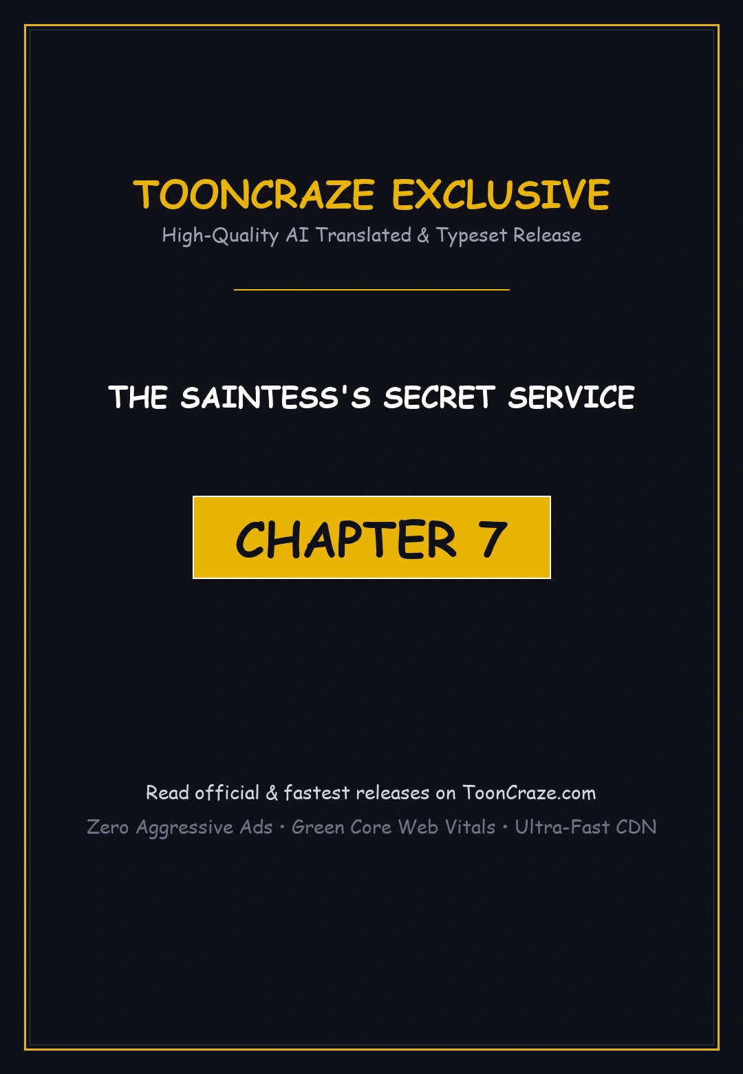 The Saintesss Secret Service Chapter 7 - Page 1