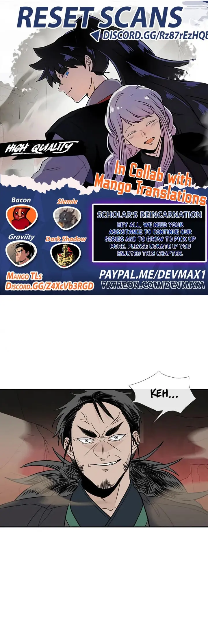 The Scholars Reincarnation Chapter 152 - Page 1