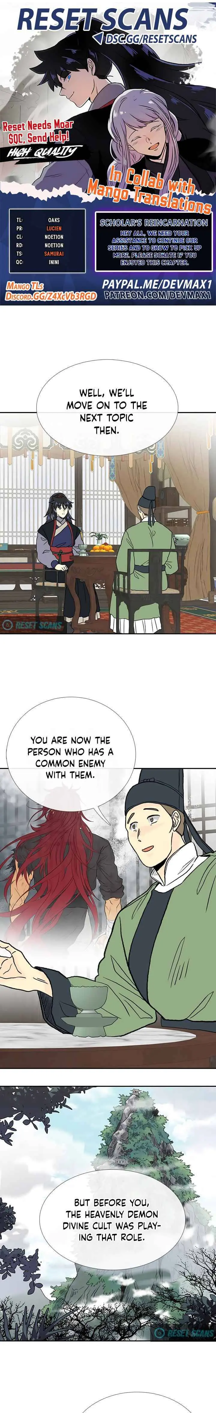 The Scholars Reincarnation Chapter 168 - Page 1