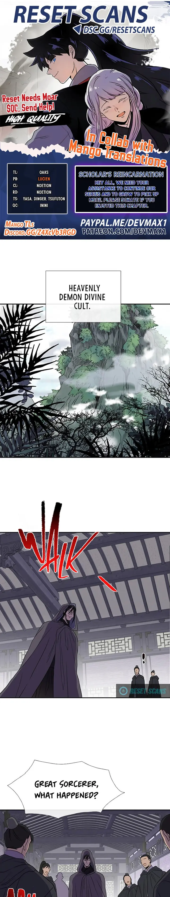 The Scholars Reincarnation Chapter 170 - Page 1