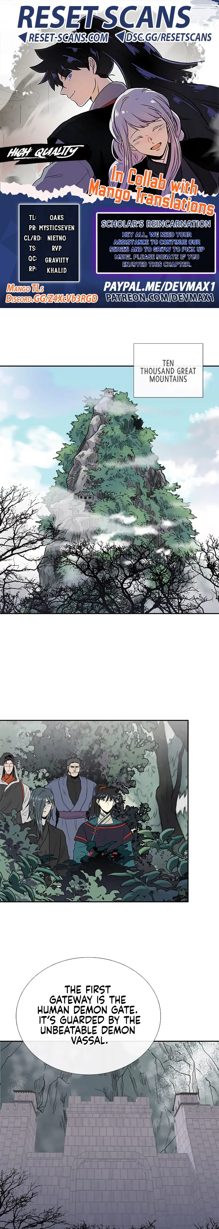 The Scholars Reincarnation Chapter 177 - Page 1