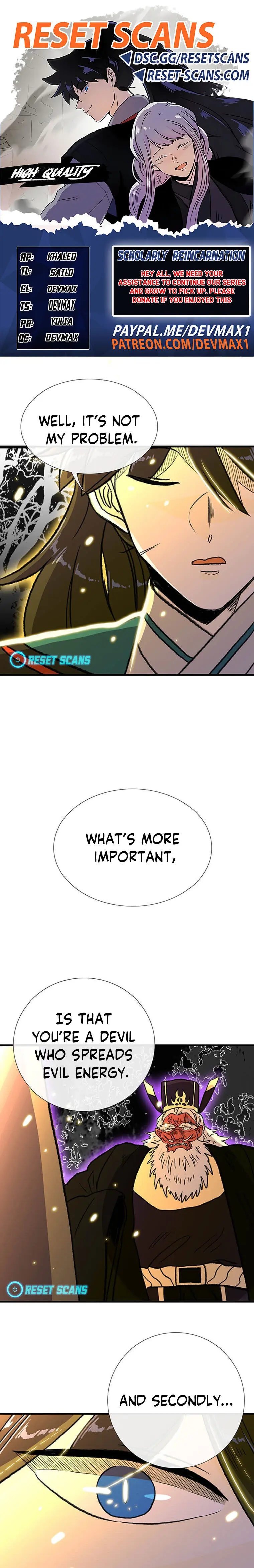 The Scholars Reincarnation Chapter 197 - Page 1