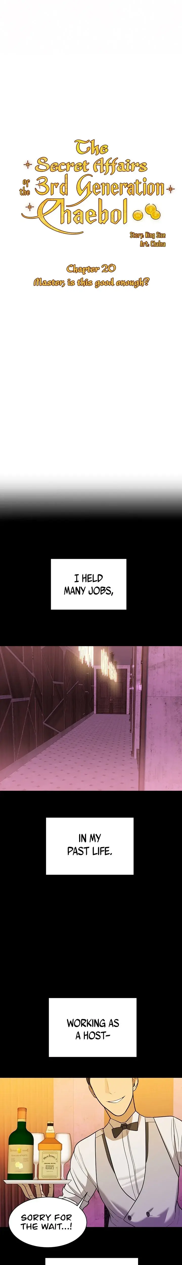 The Secret Affairs Of The 3rd Generation Chaebol Chapter 20 - Page 3