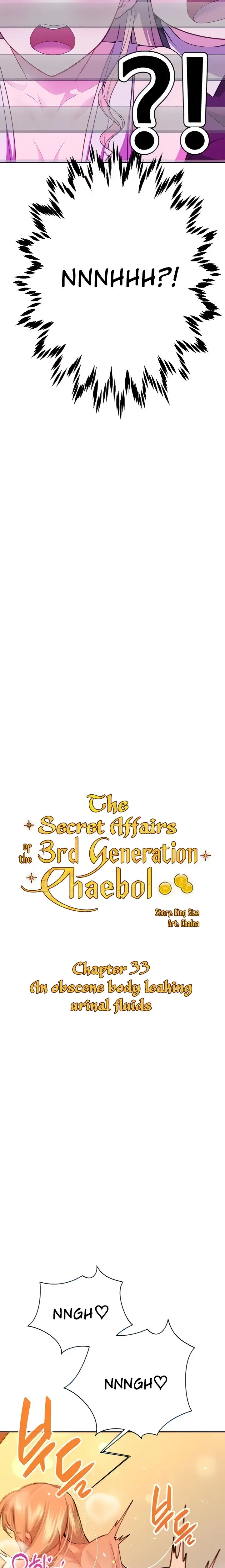 The Secret Affairs Of The 3rd Generation Chaebol Chapter 33 - Page 3