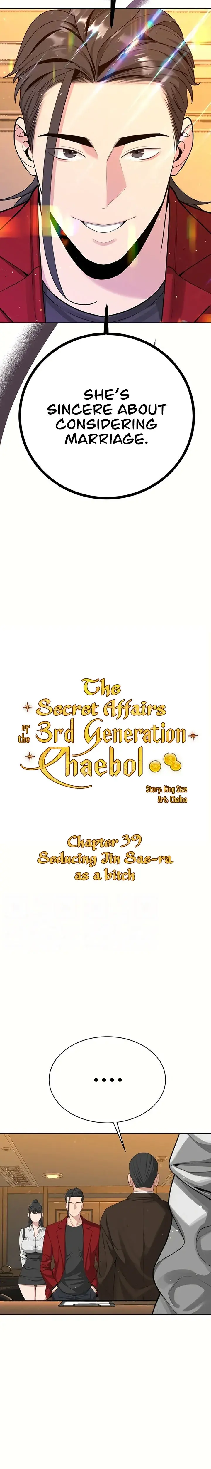 The Secret Affairs Of The 3rd Generation Chaebol Chapter 39 - Page 3