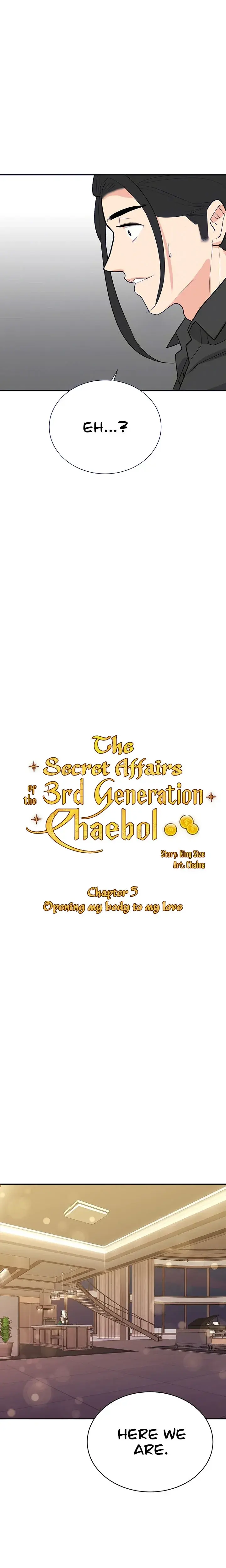 The Secret Affairs Of The 3rd Generation Chaebol Chapter 5 - Page 6
