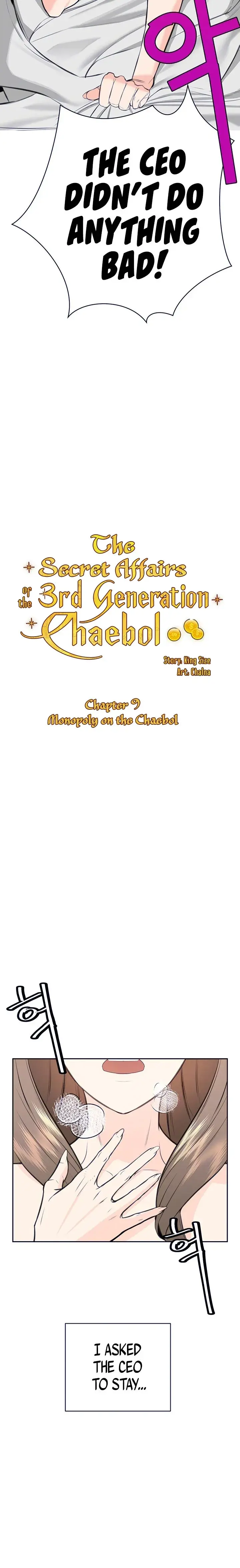 The Secret Affairs Of The 3rd Generation Chaebol Chapter 9 - Page 4