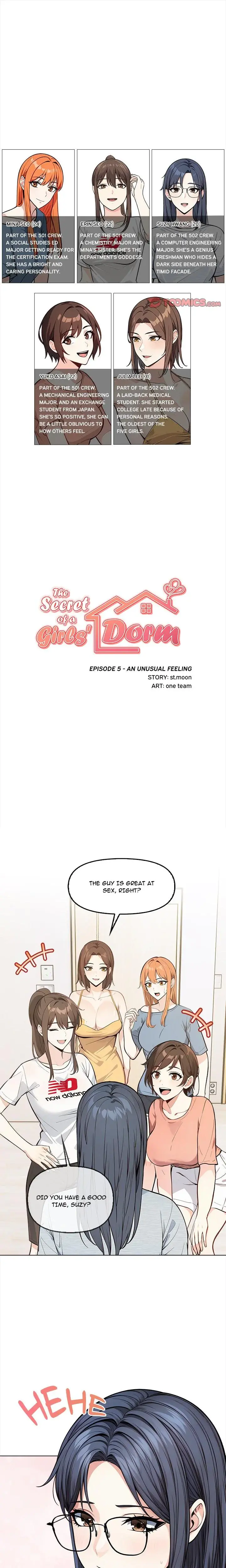 The Secret Of A Girls Dorm Chapter 5 - Page 1