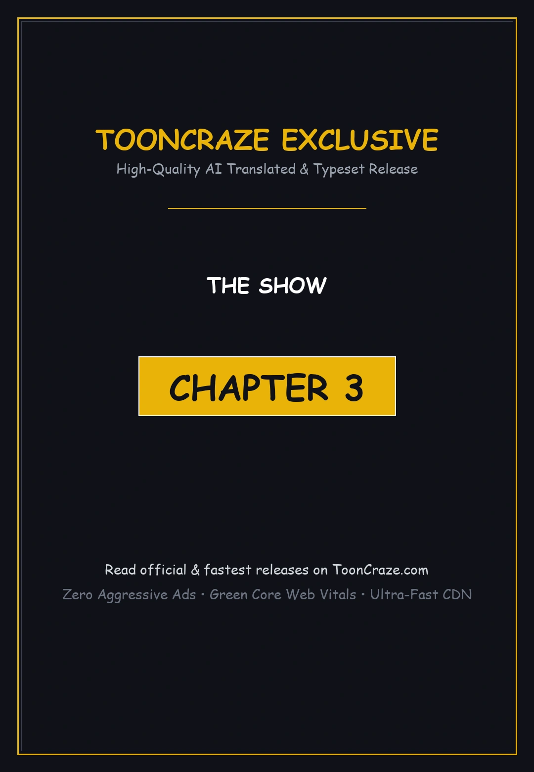 The Show Chapter 3 - Page 1