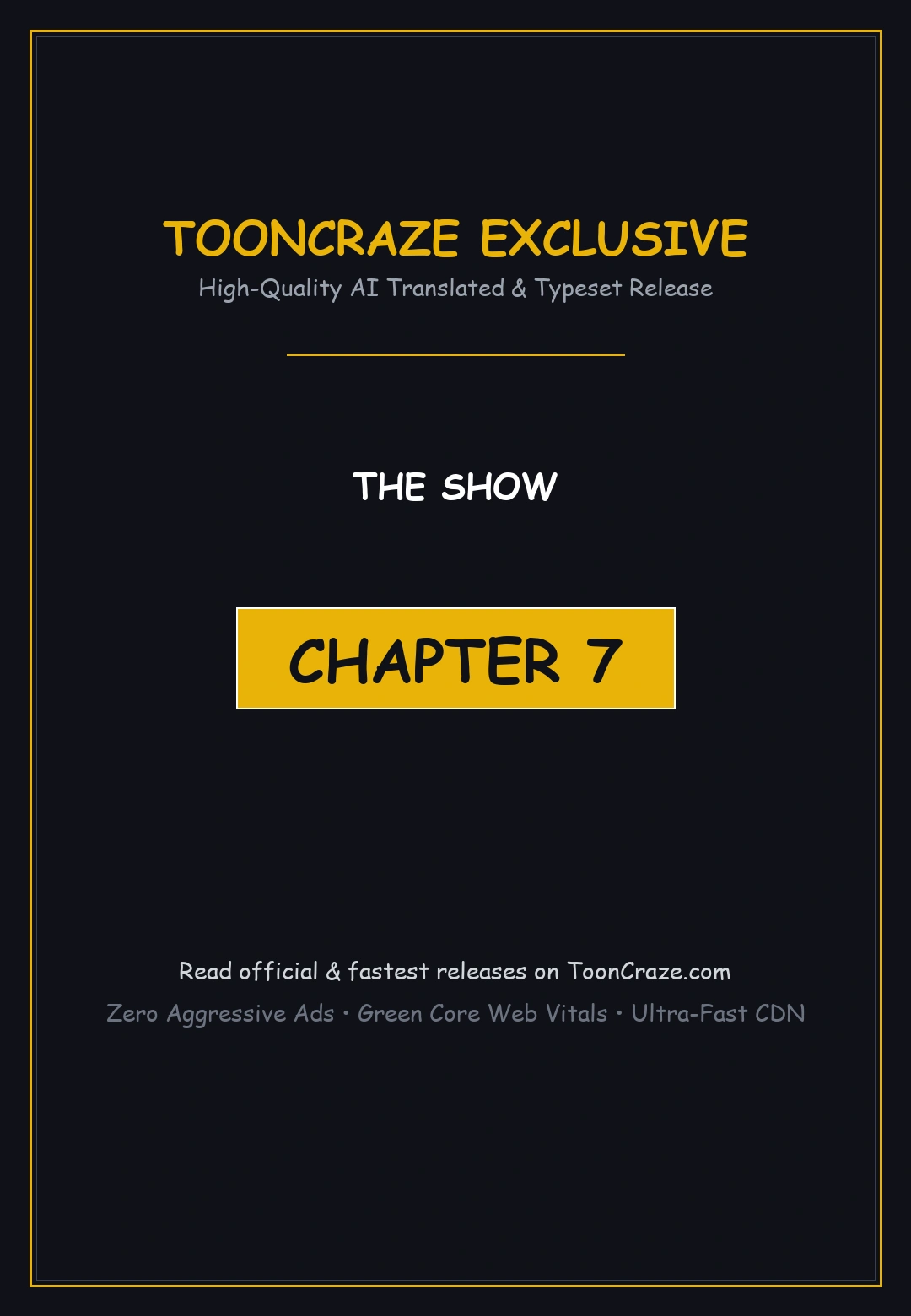 The Show Chapter 7 - Page 1