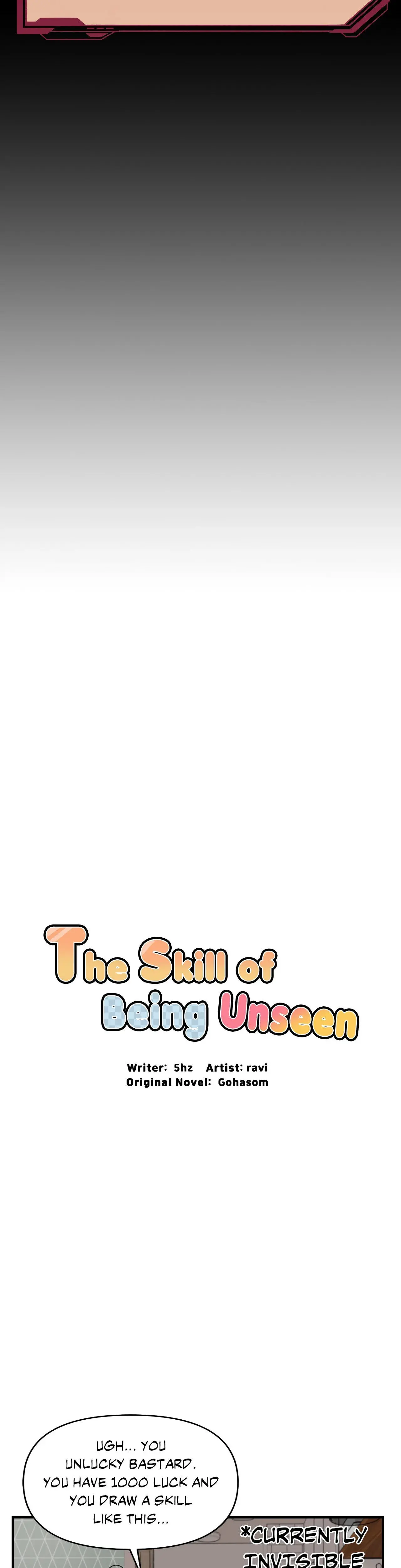 The Skill Of Being Unseen Chapter 3 - Page 19