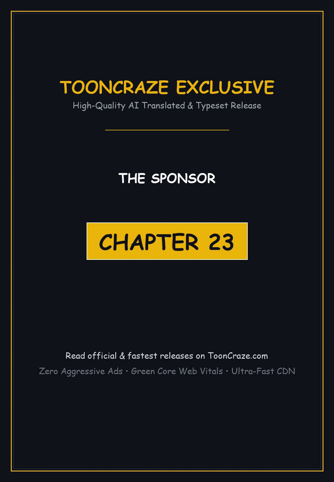 The Sponsor Chapter 23 - Page 1