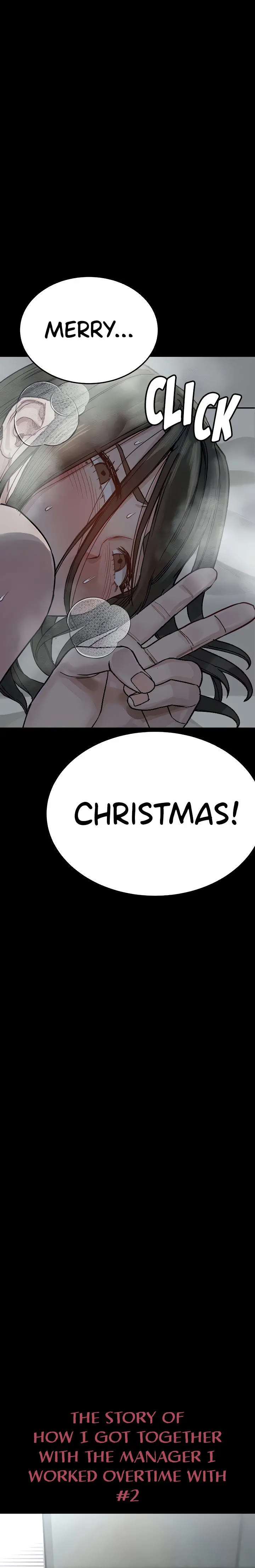 The Story of How I Got Together With The Manager On Christmas Panel #3: Character Detail (Ch. 2)