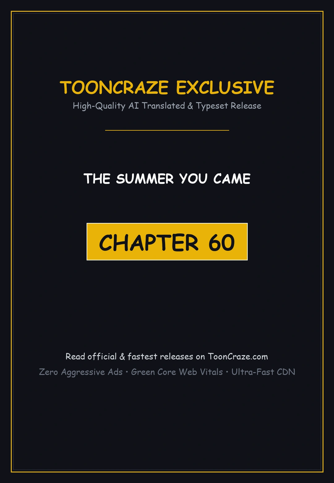 The Summer You Came Chapter 60 - Page 1