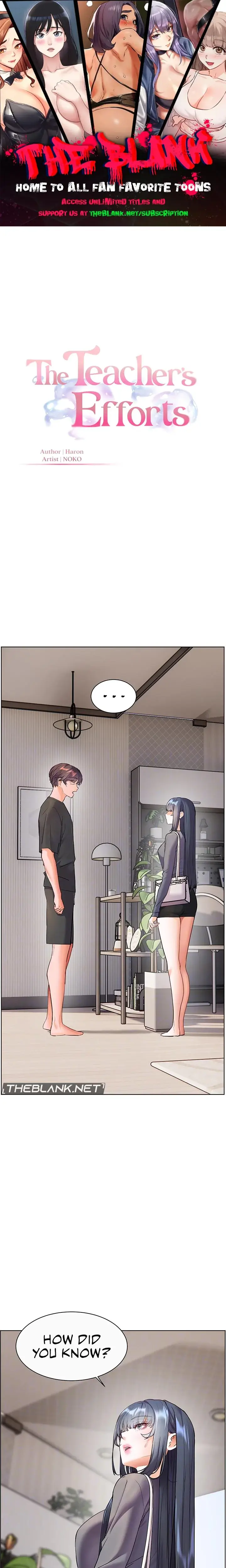 The Teachers Efforts Chapter 49 - Page 1