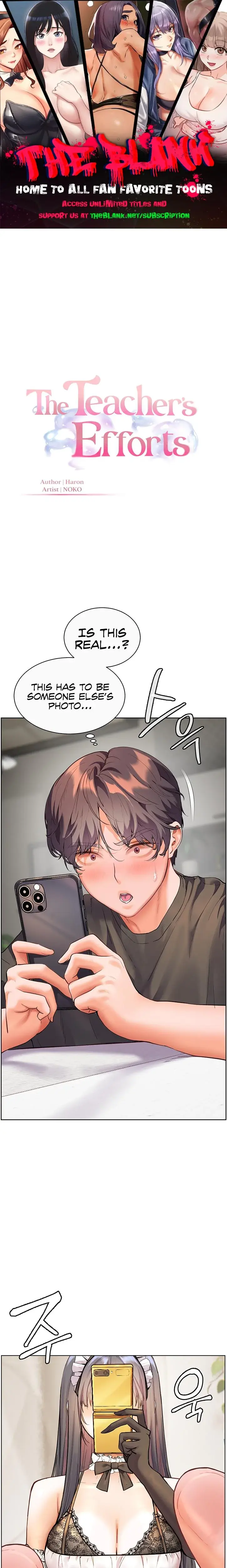 The Teachers Efforts Chapter 50 - Page 1
