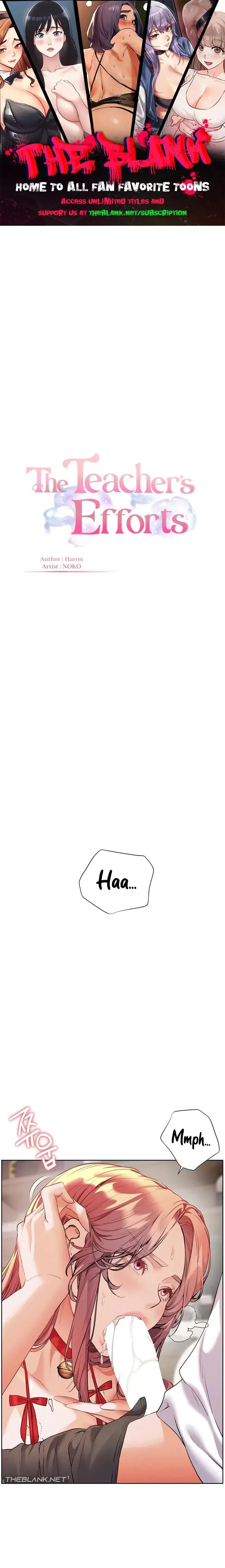 The Teachers Efforts Chapter 77 - Page 1