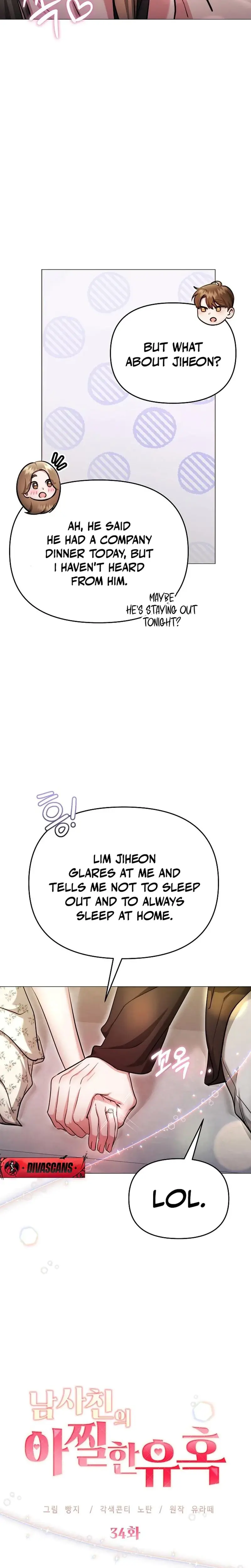 The Thrilling Temptation Of A Boyfriend Chapter 34 - Page 13