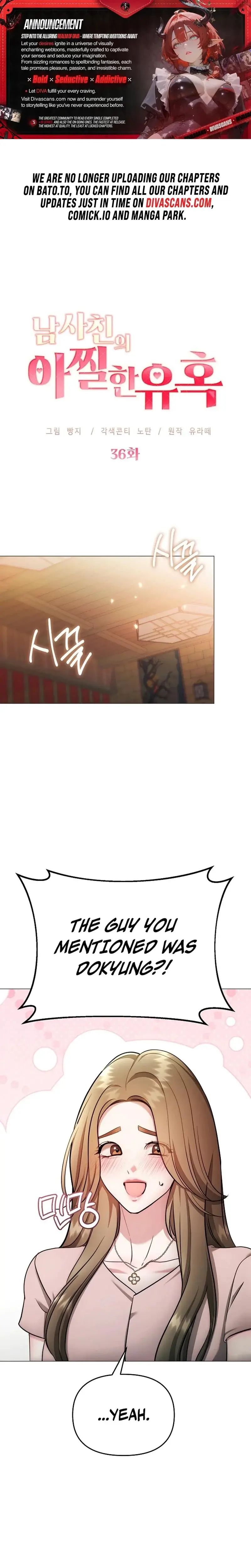 The Thrilling Temptation Of A Boyfriend Chapter 36 - Page 1