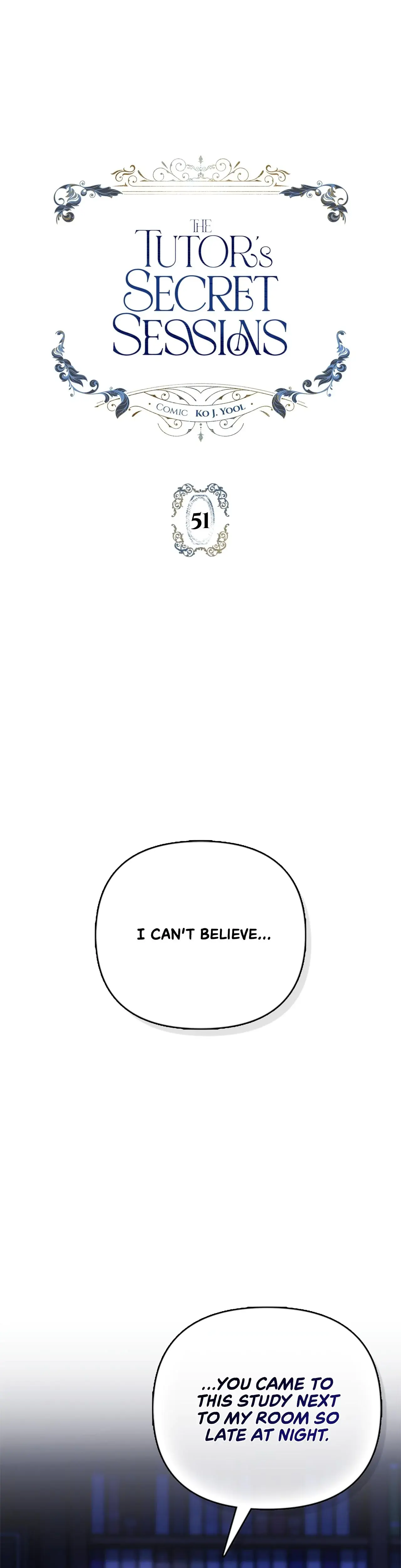 The Tutors Secret Sessions Chapter 51 - Page 1