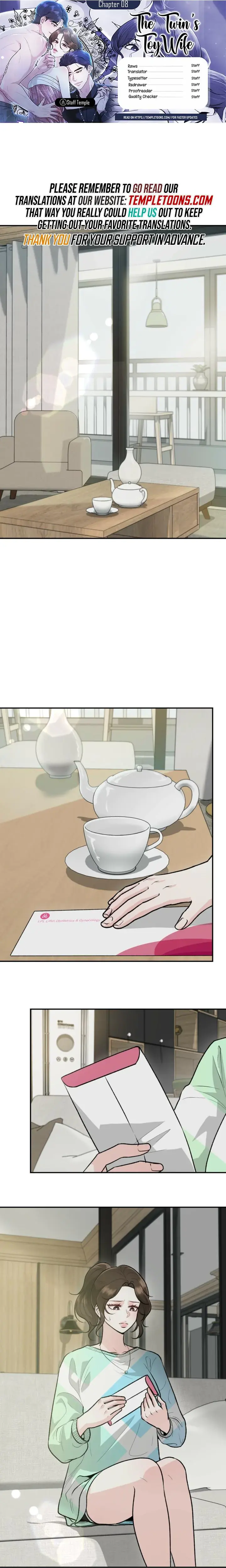 The Twins Toywife Chapter 8 - Page 1