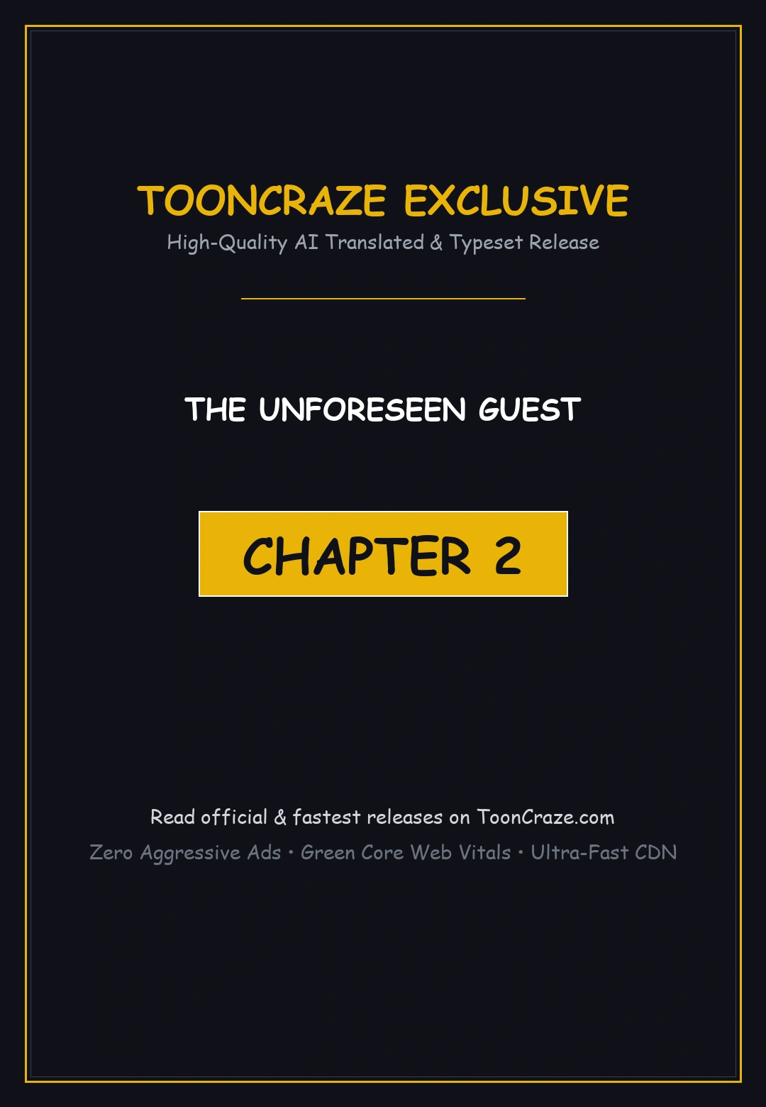The Unforeseen Guest Chapter 2 - Page 1