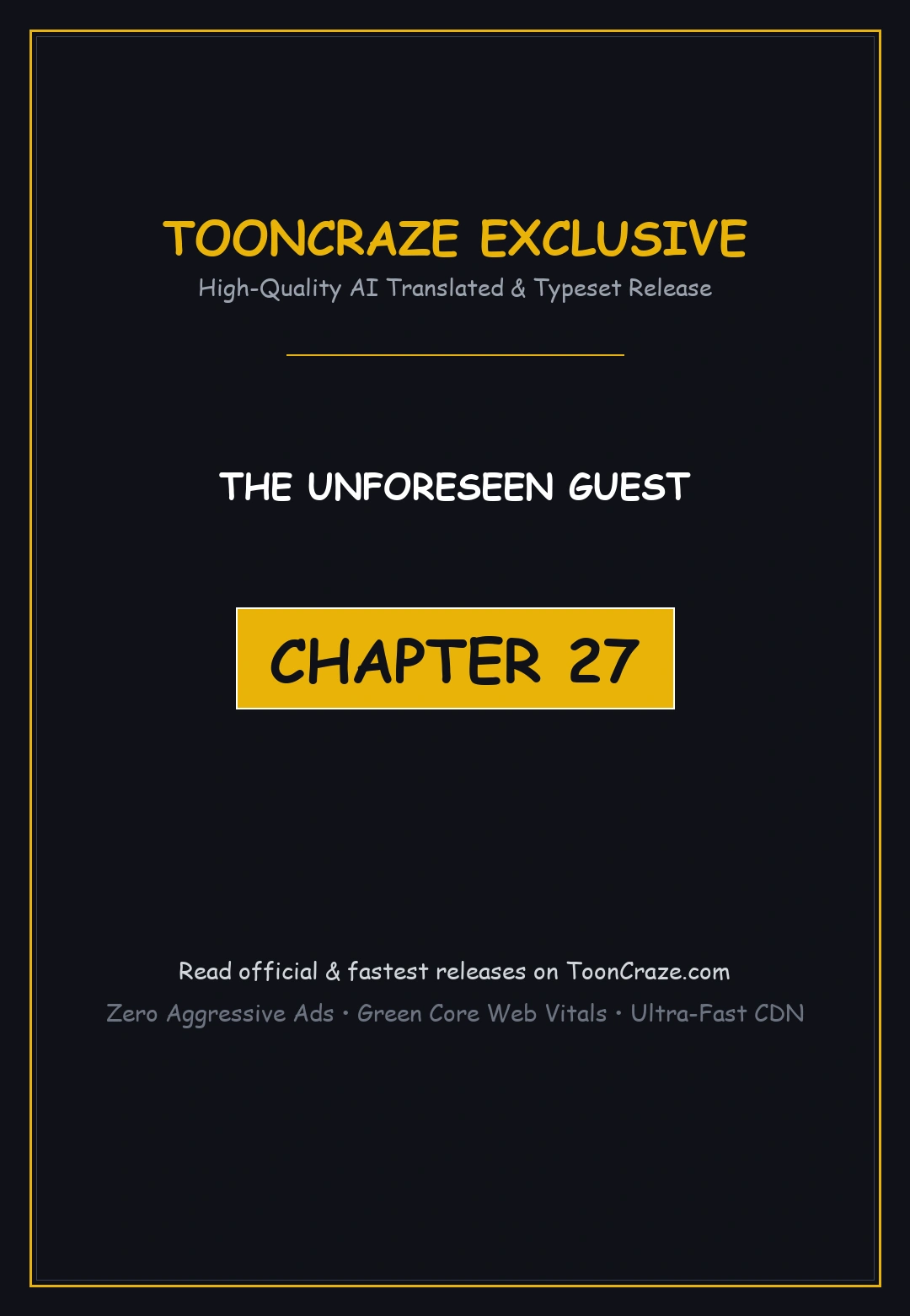 The Unforeseen Guest Chapter 27 - Page 1