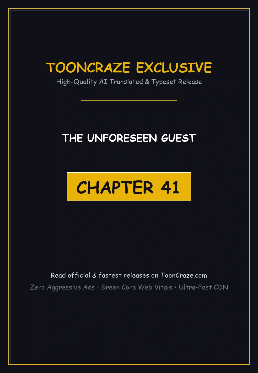 The Unforeseen Guest Chapter 41 - Page 1