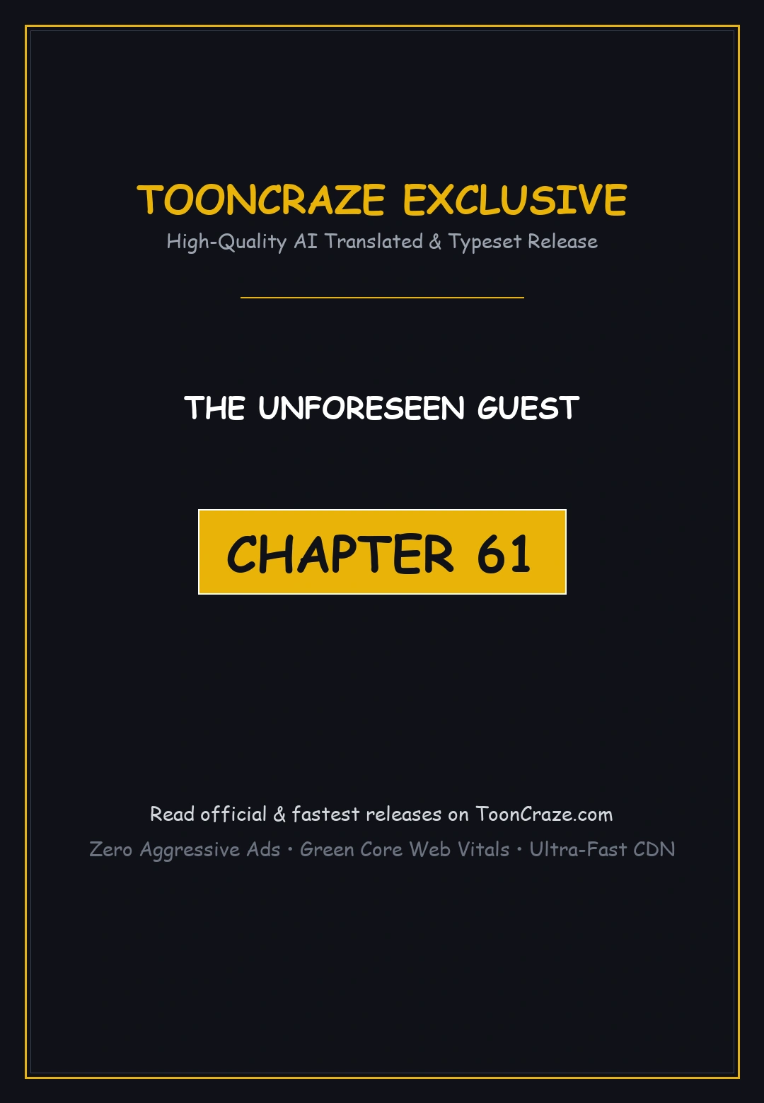 The Unforeseen Guest Chapter 61 - Page 1