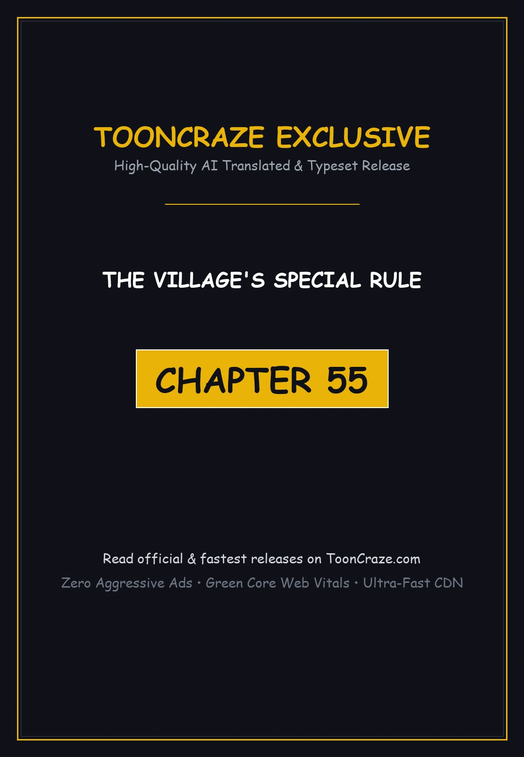 The Villages Special Rule Chapter 55 - Page 1