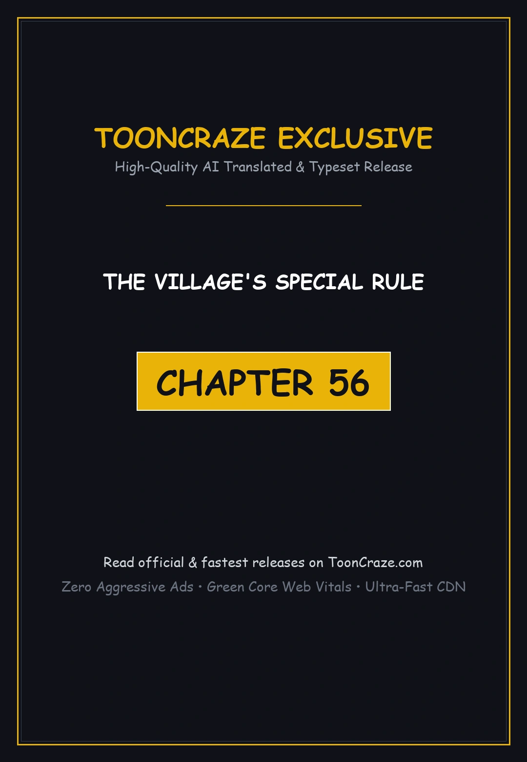 The Villages Special Rule Chapter 56 - Page 1