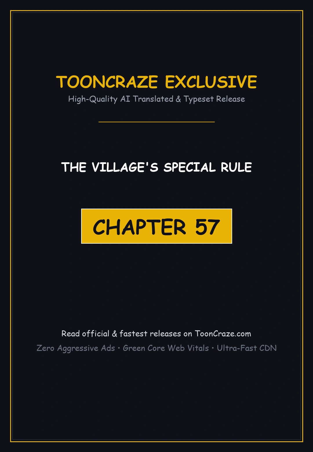 The Villages Special Rule Chapter 57 - Page 1