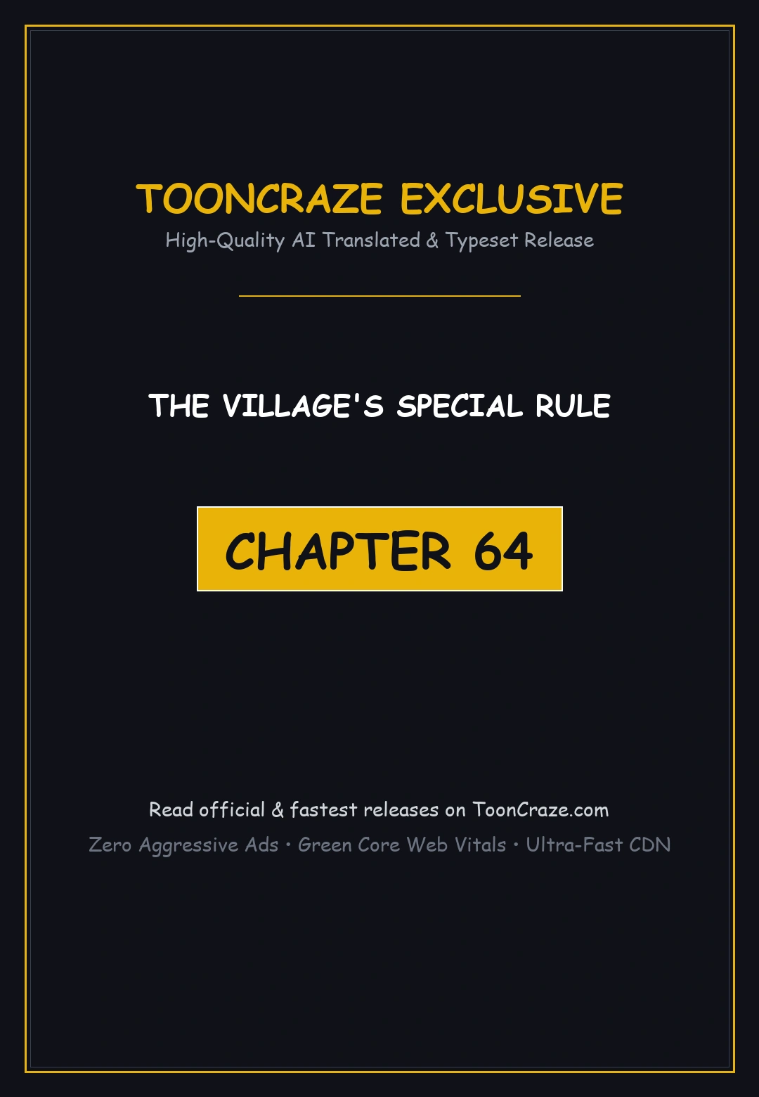 The Villages Special Rule Chapter 64 - Page 1