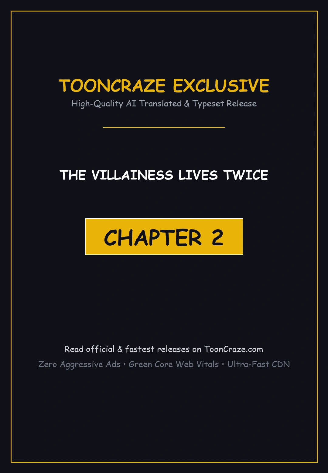 The Villainess Lives Twice Chapter 2 - Page 1