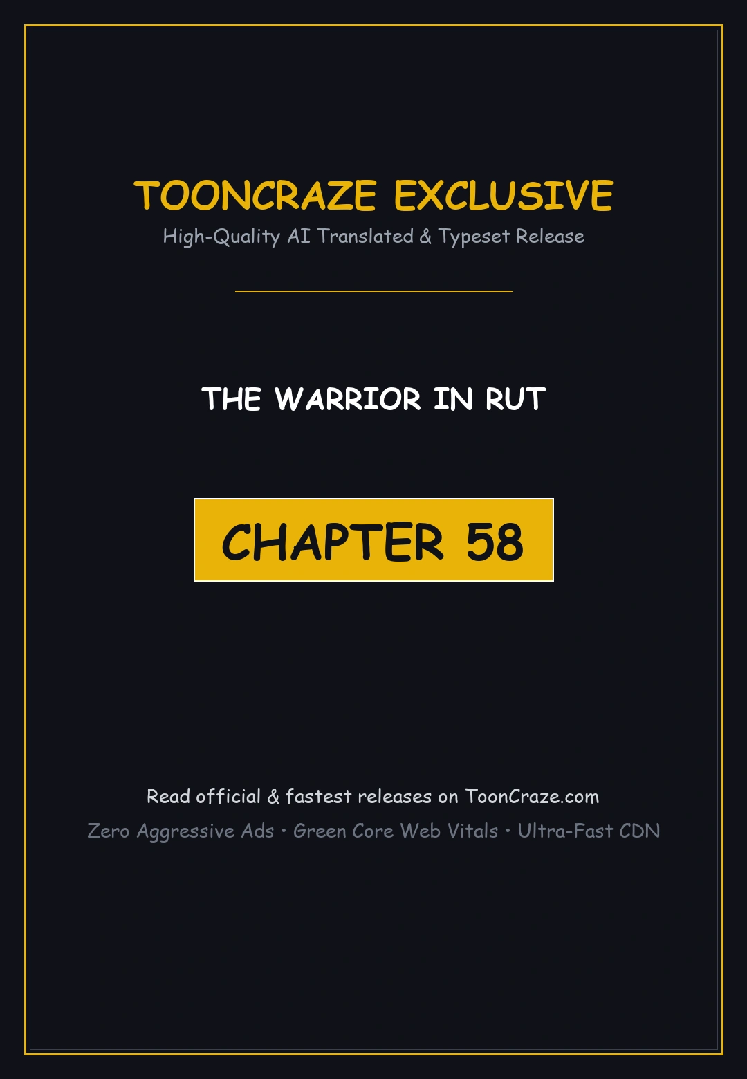 The Warrior In Rut Chapter 58 - Page 1