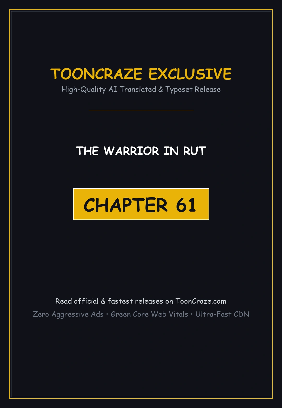 The Warrior In Rut Chapter 61 - Page 1