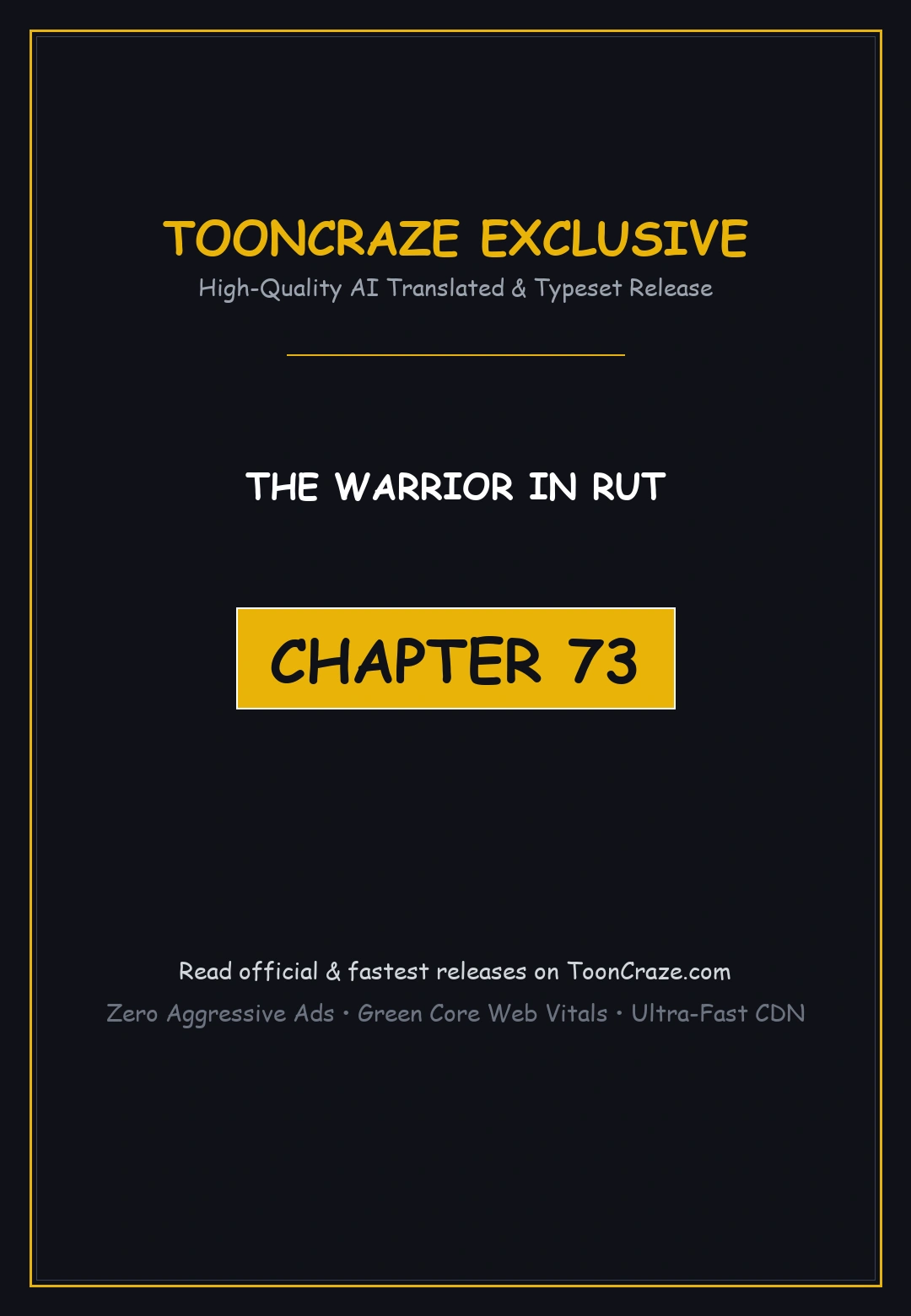 The Warrior In Rut Chapter 73 - Page 1