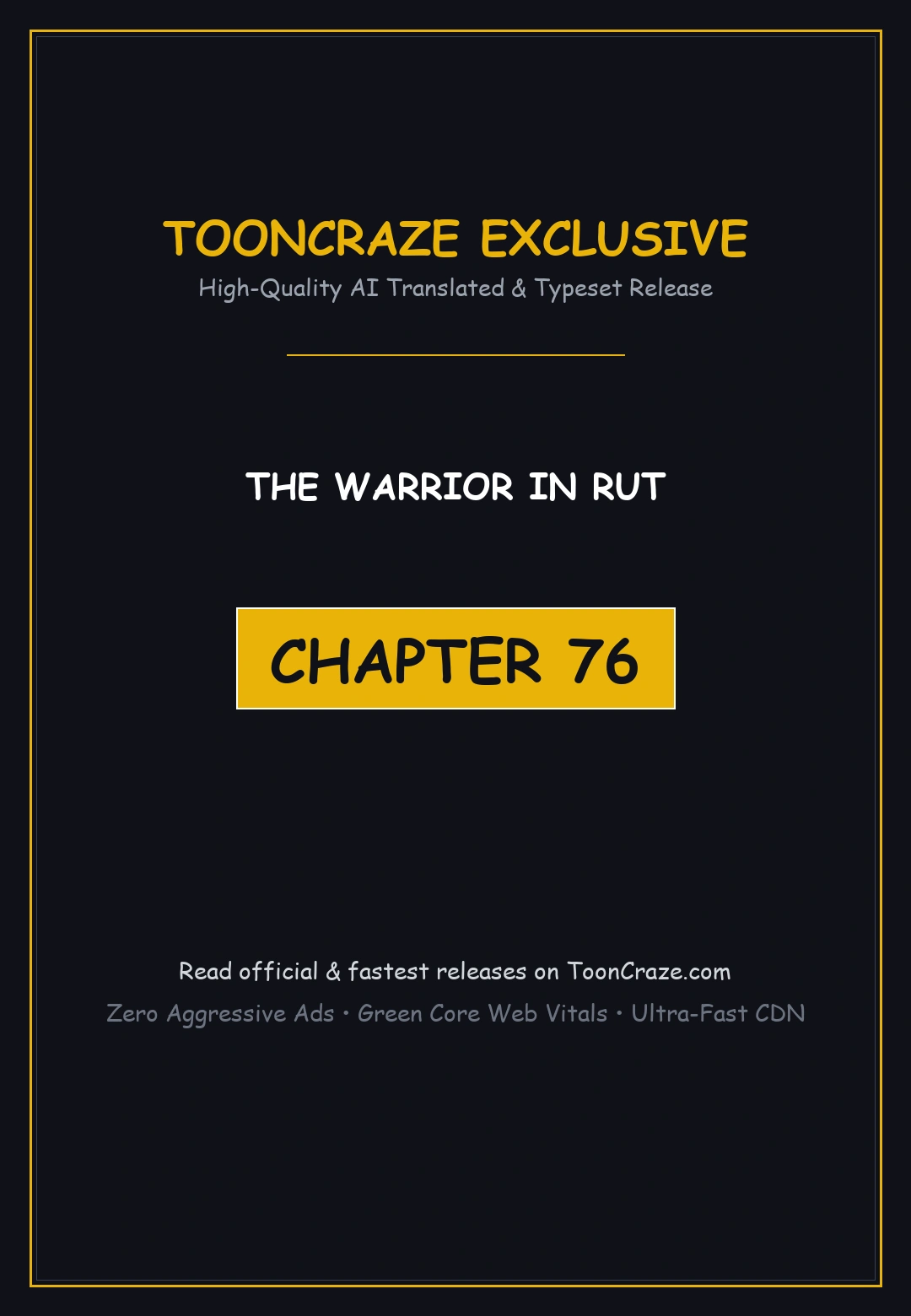 The Warrior In Rut Chapter 76 - Page 1