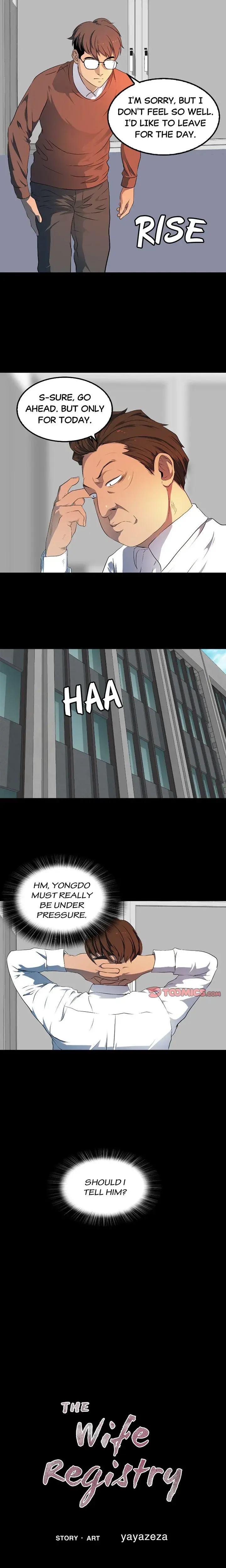 The Wife Registry Chapter 20 - Page 3