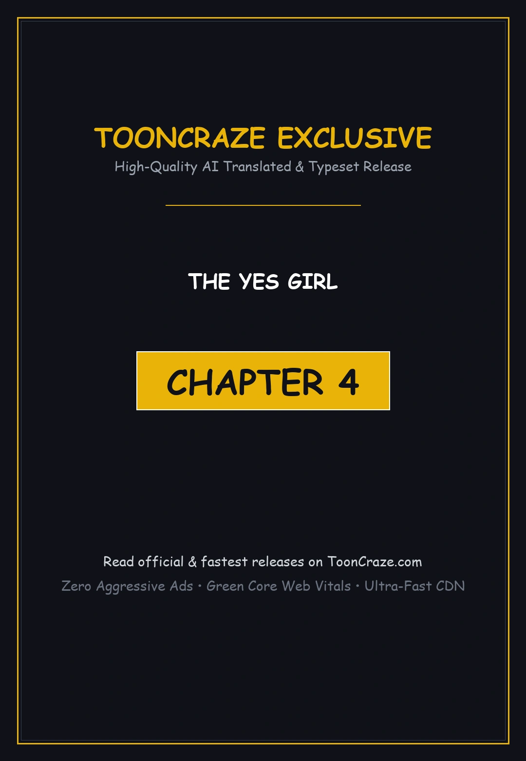 The Yes Girl Chapter 4 - Page 1