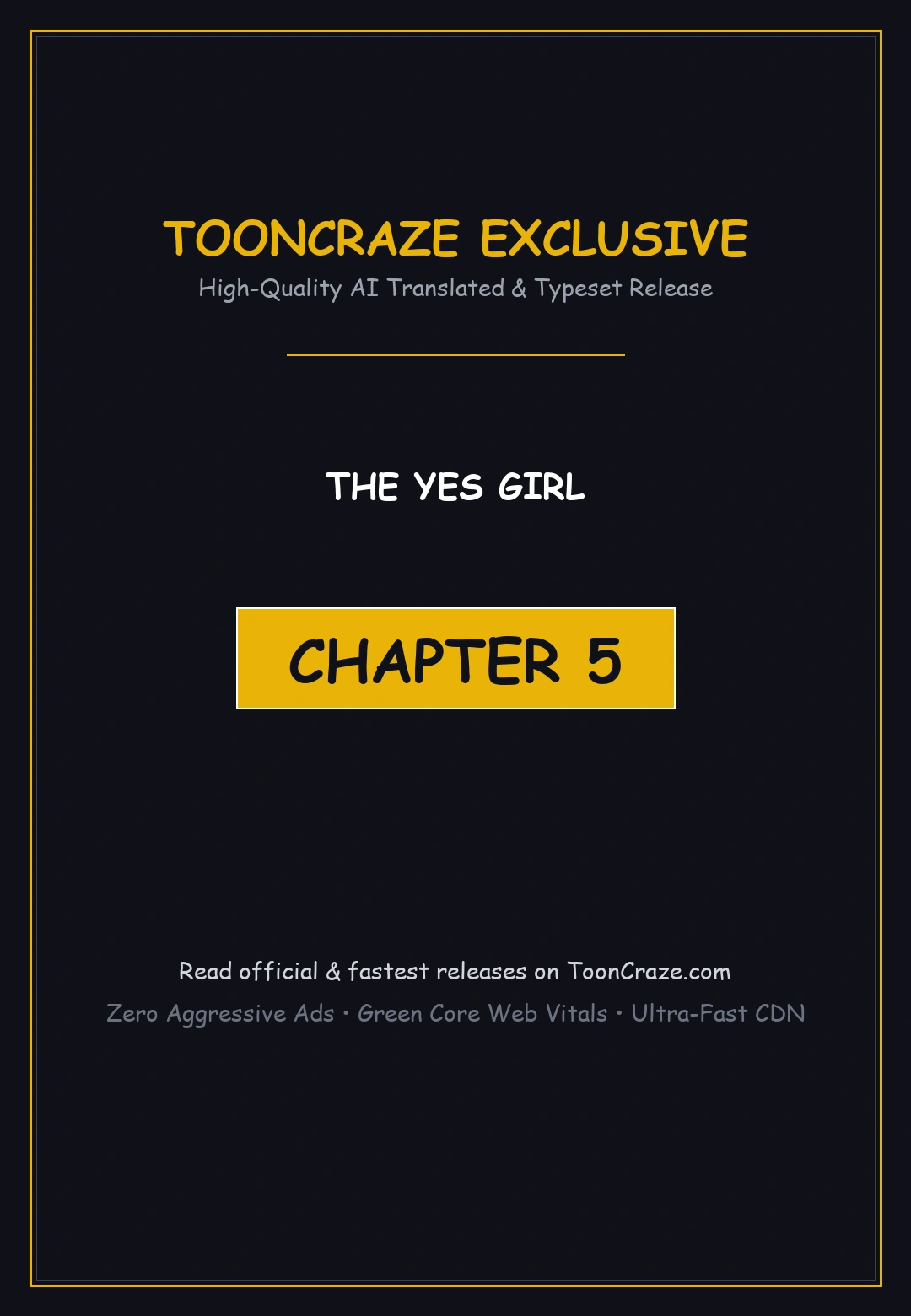 The Yes Girl Chapter 5 - Page 1
