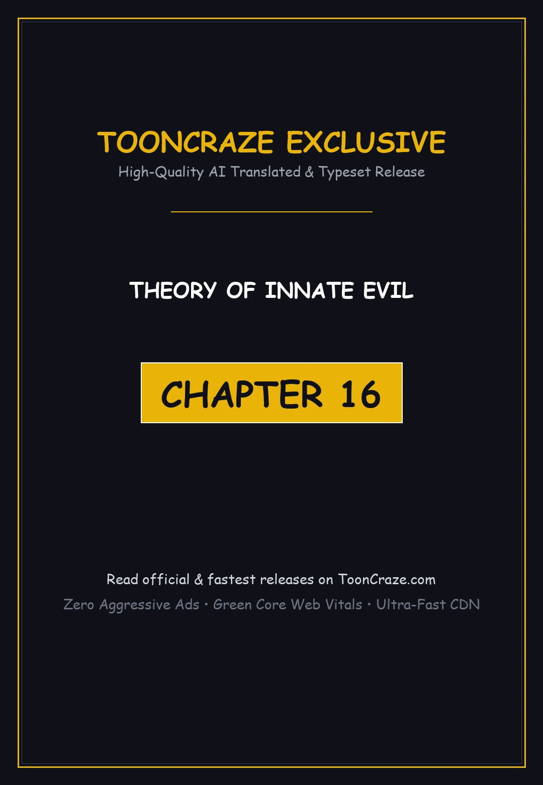 Theory Of Innate Evil Chapter 16 - Page 1