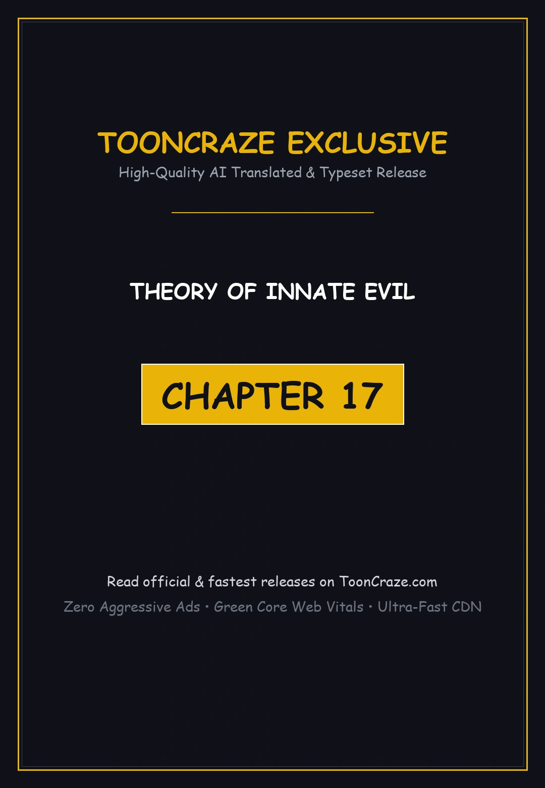 Theory Of Innate Evil Chapter 17 - Page 1