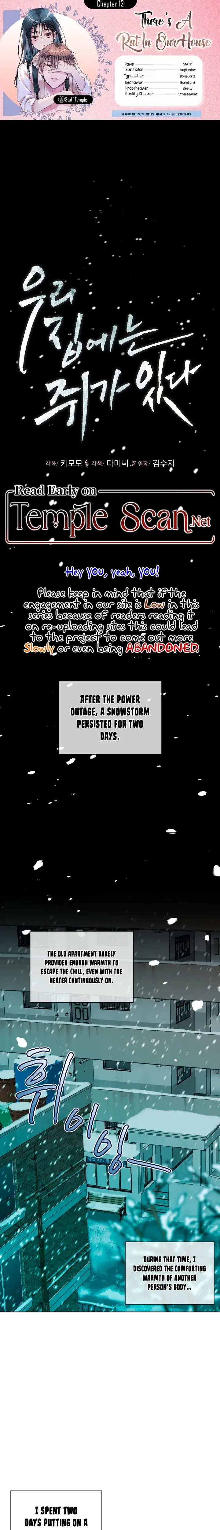 Theres A Mouse In My House Chapter 12 - Page 1