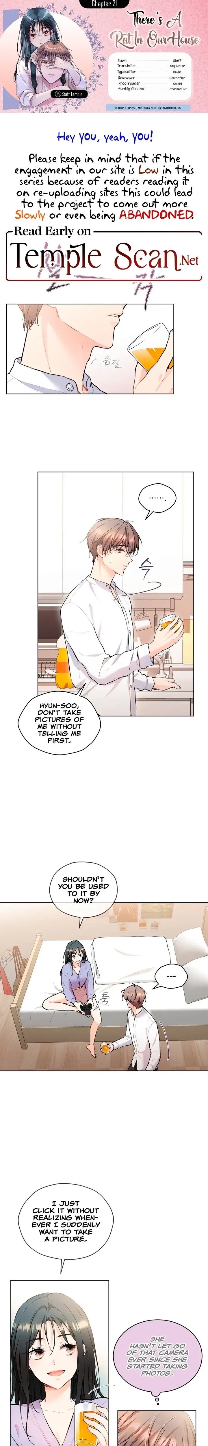 Theres A Mouse In My House Chapter 21 - Page 1