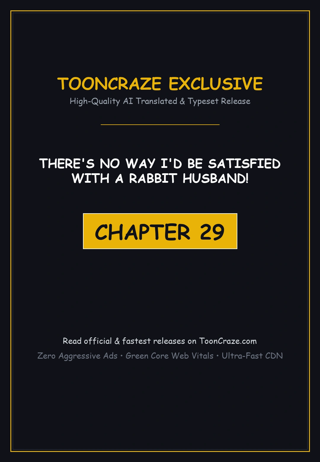 Theres No Way I D Be Satisfied With A Rabbit Husband Chapter 29 - Page 1