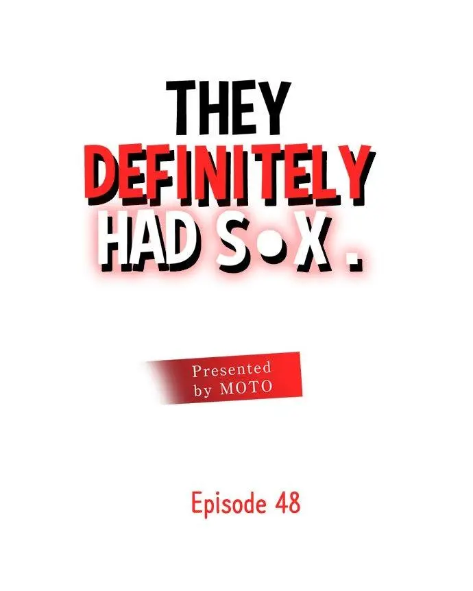 They Definitely Had Sex Chapter 48 - Page 1