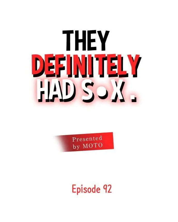 They Definitely Had Sex Chapter 92 - Page 1